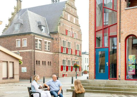 Vrijwilliger en medewerkers Synthese in het centrum van Gennep